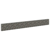 vidaXL Galvanized Steel Gabion Wall with Covers, Heavy-Duty, Modular, 2'x4' - $730.99