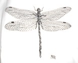 TeeFury Inklings LARGE &quot;Dragonfly&quot;  design by Sean Mox Teefury Collectio... - £11.28 GBP