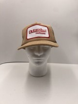 Vintage Extrazine Herbicide Corduroy Trucker Hat Snapback Advertising - $14.84