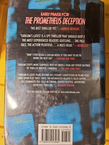 Robert Ludlum Lot Hardcover Prometheus Deception Sigma Protocol Paris Option Item image 10