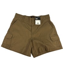 Lee Ladies 5 Inch High Rise Comfort Waistband Cargo Shorts Size 4 Kangar... - $29.42
