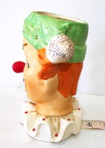 Vintage Napcoware Clown Head Vase Figure Planter C3321 Mid-Century - £11.78 GBP