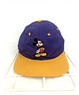 Vintage Snap Back Mickey Mouse  Trucker Hat Cap Good Snaps - £11.14 GBP