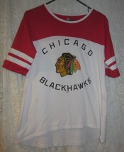 Vintage  Chicago Blackhawks NHL T shirt official licensed - £33.50 GBP