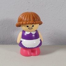 Shelcore Mom Mini Figure Chunky Farm Figure VTG Vintage Mother Cook 2.5&quot;... - $7.95