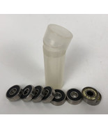 (6) S608RS &amp; (2) ABEC-1 (8mmx22mmx7mm) Miniature Steel Ball Bearings - U... - $370.97 MXN