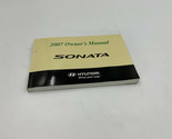 2007 Hyundai Sonata Owners Manual Handbook OEM K02B01008 - $31.49