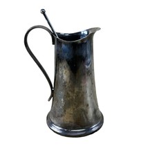 Vintage Sheffield Silver Co. Cocktail Pitcher 7&quot; Tall 1 quart 4 cups 32 ... - £23.34 GBP