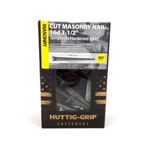 Huttig-Grip 3.5 in Cut Masonry Nail 16d for Furring Strips Mount 5 lb New - £30.85 GBP