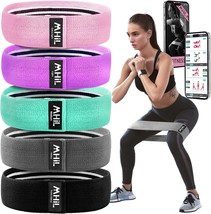5 Booty Bands Resistance Bands for Working Out Women and Men Best Exercise Bands - £27.14 GBP