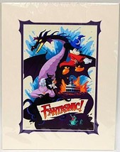 Theme Park Disney Artist Print Bill Robinson Mickey's Fantasmic Adventure - $128.69