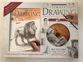 Simply Drawing Book &amp; DVD New Old Stock In Box Artist Guide Landscape, A... - $10.89