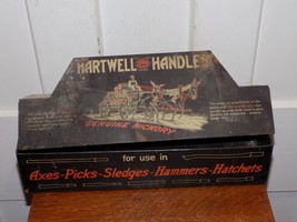 Vintage Hartwell Handles Metal Store Counter Display Box - $648.45