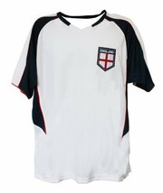 England Soccer White Home Rhinox Performance Jersey Shirt Adult Men&#39;s S M L XL - £13.58 GBP