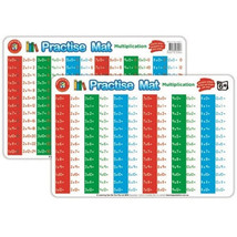 Learning Can Be Fun Practise Mat (42x28cm) - Multiplication - £25.03 GBP