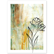 Outside The Line Botanical Abstract Poster - £14.34 GBP+