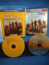 Dwayne Johnson Vin Diesel Fast And Furious 6 Blu-ray Dvd Paul Walker - £2.95 GBP