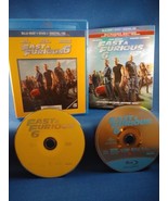 DWAYNE JOHNSON VIN DIESEL Fast And Furious 6 Blu-ray  DVD PAUL WALKER - £2.76 GBP