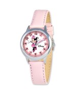 Disney Kids Minnie Mouse Pink Leather Teacher Watch - £39.31 GBP