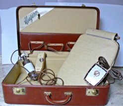 Tested Vintage Niagara Thermo Cyclopad Heat &amp; Cyclo-Massage Complete Suitcase  - £156.63 GBP