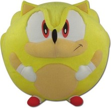 Sonic The Hedgehog Super Sonic 9&quot; Ball Plush Doll Sega Licensed NEW - £17.10 GBP