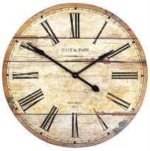Clock Beige Radial Pine - $299.00