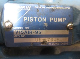 Daikin Hydraulic Oil Pump V15AIR-95 V15A1R-95 Warranty - £611.82 GBP