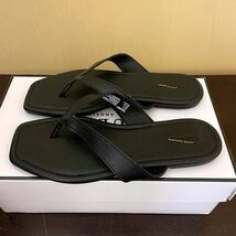 Old Navy Womens Boheme Square Toe Flip Flop Sandals Blackjack Black Size 6 - $29.69