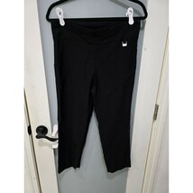 Rafaella Black Pull-On Stretch Pants Size 10 Office Work Career Comfort - $532.19 MXN