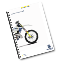 HUSQVARNA 2020 - TX 300i - OWNERS MANUAL - REPRINTED COMB BOUND - $24.93