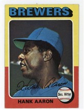 1975Topps Hank Aaron  660 Check scan and grade for yourself. - £92.78 GBP