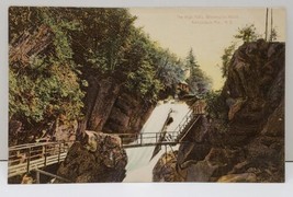 Adirondack NY The High Falls, Wilmington Notch Postcard B3 - £5.49 GBP