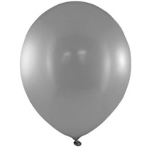 Alpen Balloons for Everyone 25cm (15pk) - Silver - $29.37