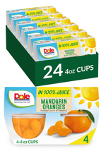 Fruit Bowls Mandarin Oranges in 100% Juice Snacks, 4Oz 24 Total Cups, Gluten &amp; D - £15.61 GBP+