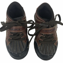 Carter&#39;s Shotgun 3 Shoe Toddler Boys Brown Lace Shoes Sneakers Boys Sz 7 - £11.50 GBP