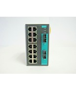 Moxa EDS-316-SS-SC Unmanaged 14x 10/100BaseT Ports 2x 100BaseFX SC Ports... - £86.23 GBP