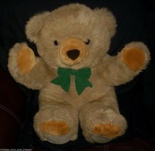 24&quot; Vintage 1995 Jc Penny Brown Teddy Bear Stuffed Animal Plush Christmas Toy - £36.45 GBP