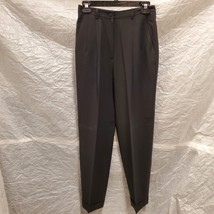 DKNY Women&#39;s Black 100% Wool Pants, Size 6 - $24.74