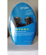 DYNEX - 6&#39; PC Monitor Replacement Cable - New Sealed ! - $7.91