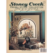 Vintage Craft Patterns, Stoney Creek Cross Stitch Collection Magazine September - $14.52