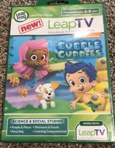 Leap Tv Bubble Guppies New Pre-k 3-5 Years Old Science And Social Studies Leap - £9.64 GBP