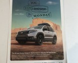Honda Passport Print Ad  Advertisement 2019 PA9 - $4.94