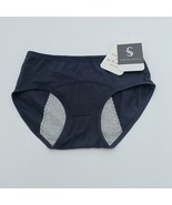 Seductive journey underpants Cotton Mid Waist Underwear for Women, Black - $209.62 MXN