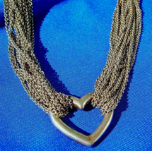 Tiffany & co. Sterling Silver Pendant Toggle Necklace 925 Chain - $945.25