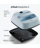 Cricut Explore 4 with Easy Press 3 Machine and Iron On Combo Bundle Craft  - $11,146.93 MXN