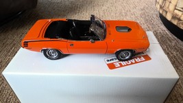 Danbury Mint 1970 Plymouth Hemi &#39;Cuda Convertible LE Vitamin C Orange #3... - £187.47 GBP