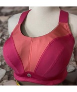 Livi for Lane Bryant Sports Bra Two Toned Sz 38DDD Underwired Padded Ath... - $28.76 CAD