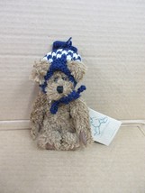 NOS Boyds Bears Boris 918021 Plush Knit Hat Bear Jointed B74 B - £17.63 GBP