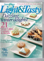 Taste Of Home Light and Tasty Magazine December January 2006 - £11.48 GBP