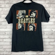 The Beatles Band Rock Pop Retro Classic T-Shirt Size Medium 2019 Black - $19.22